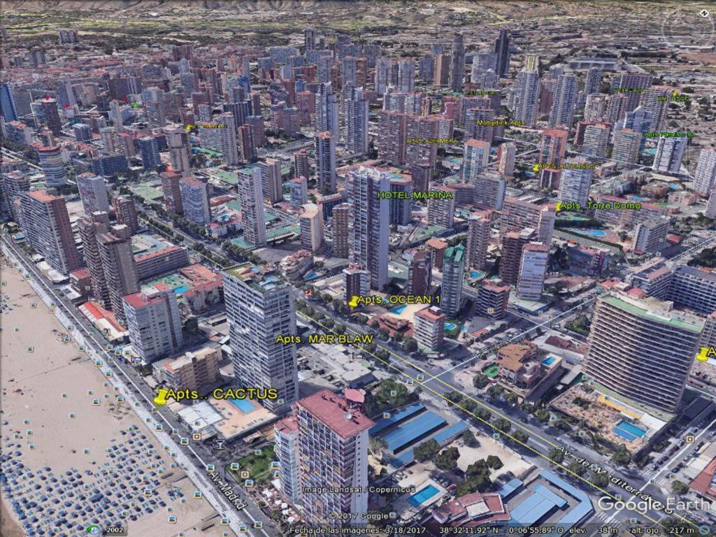 Disponible Apt Marblaw-18 A 31 Octubre 1ª Linea- Aire Acondic -2Hab 2Bn, Parking Opcionable Extra بينايدورم المظهر الخارجي الصورة
